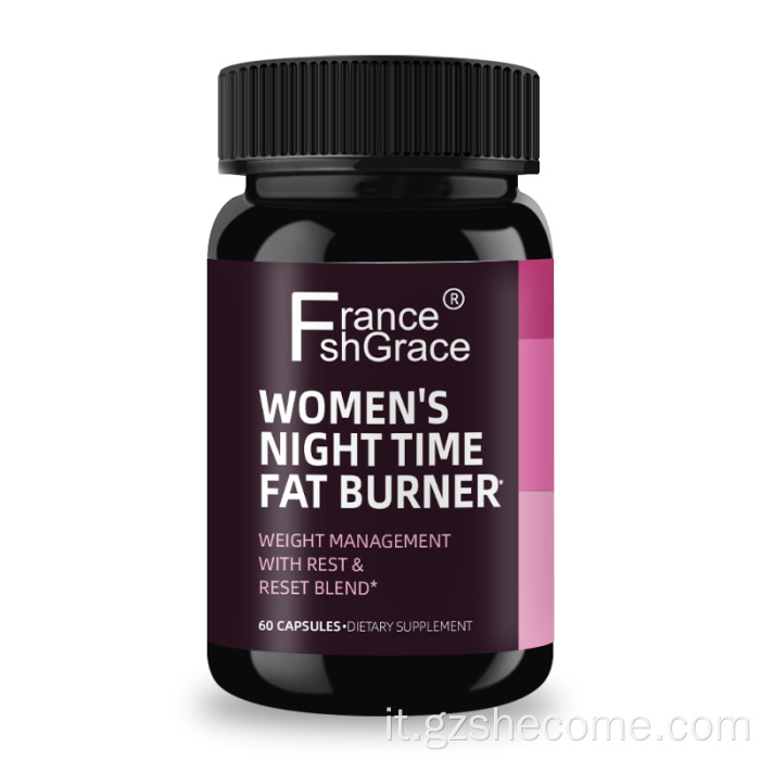 Supplemento a grasso Burner Night Time Capt Capsules